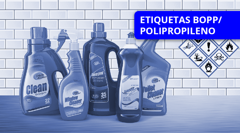 etiquetas de polipropileno