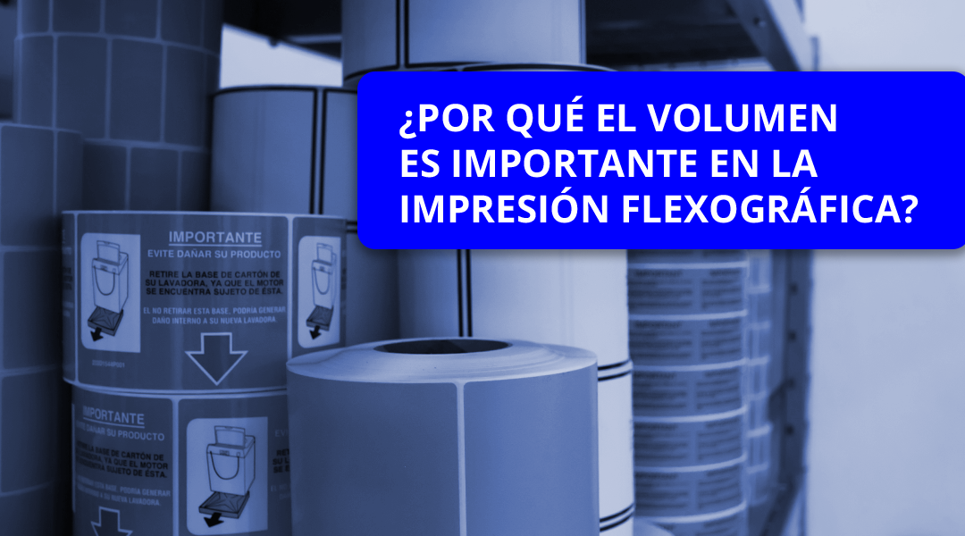 ¿por qué es más barato hacer muchas etiquetas en flexografía?