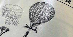 texturas en etiquetas barniz de realce en etiquetas adhesivas
