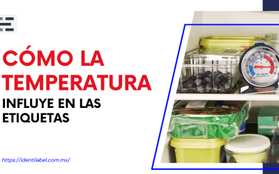 ¿Cómo influye la temperatura en mis etiquetas?