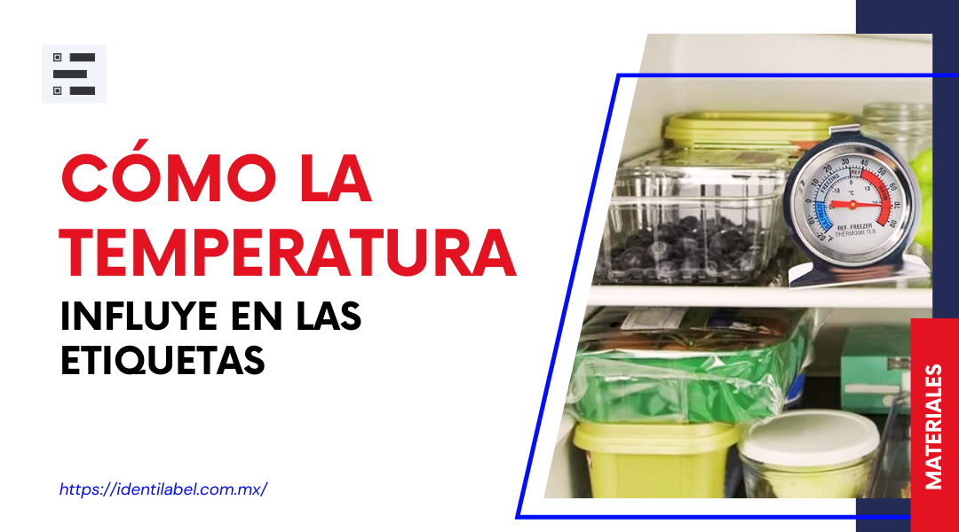 ¿Cómo influye la temperatura en mis etiquetas?