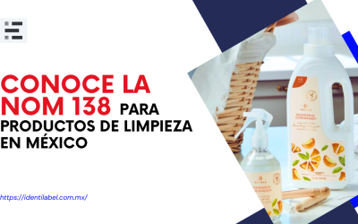 Conoce la NOM 138 para productos de limpieza en México
